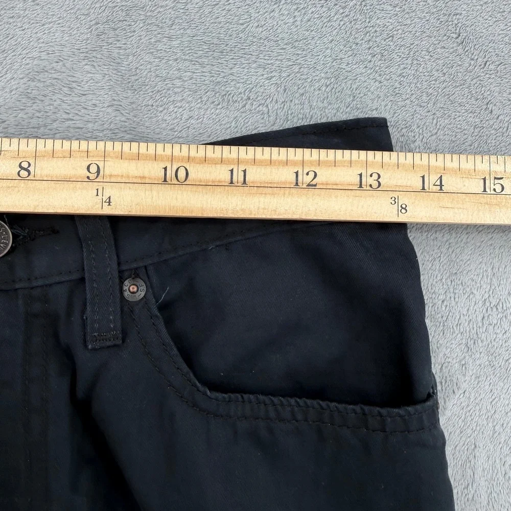 Levis 80s Mom Lightweight Jeans Womens W 27 L 30 High Rise Tapered Leg Black